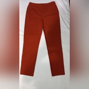 Womens orange trousers work pants size s